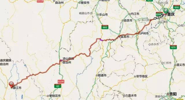 麻柳湾到昭通最新路况